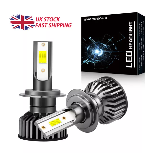 FOR FORD GALAXY 2000+ 2x CANBUS ERROR FREE H7 LED Headlight Bulbs Conversion Kit