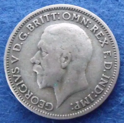 1936 GEORGE V SILVER SIXPENCE  ( 50% Silver )  British 6d Coin.   370