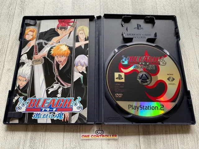 SONY PS2 Bleach Blade Battlers 1 & 2 & Tamashii & Yabou 4games set from Japan 3