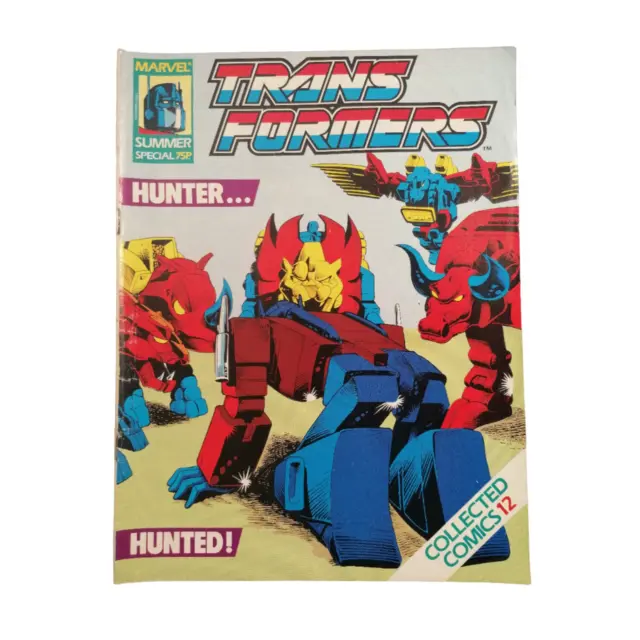 Transformers UK Collected Comics 12 Summer Special 1989 Marvel UK G1 MTMTE