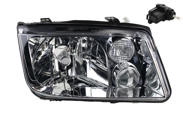 Phares Avant Gauche + Droit Pour VW Bora (1998-2005) – Halogène H4, Neufs, Kit Complet