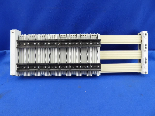 Wöhner 6025 binario di raccolta 3x 25A adattatore binari di raccolta supporto binari di raccolta