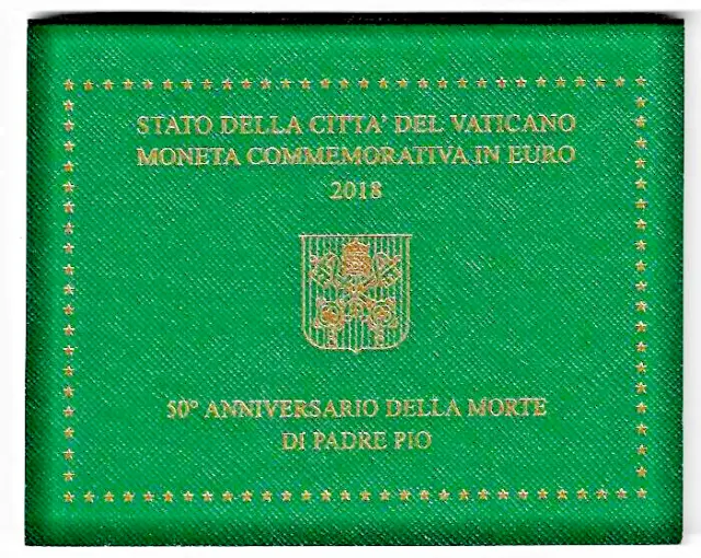 Vaticano 2018 - Padre Pio En Carpeta