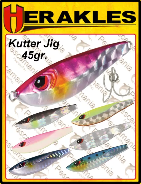 Artificiale spinning Herakles Metal Kutter Jig 45,0 gr. mare jigging + ancorina