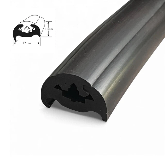Rubber Car Van Bus Windscreen Window Seal 6mm To 6mm With Filler Strip Insert Qh - View #13