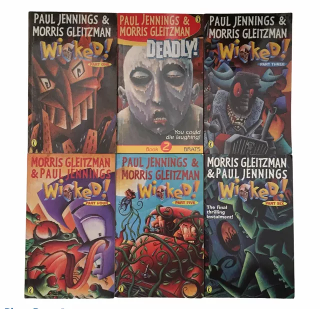 Wicked The Complete Set 6 Books by Morris Gleitzman & Paul Jennings PB 1997