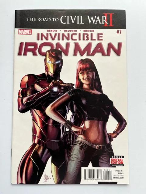 INVINCIBLE IRON MAN #7 MARVEL 2015 / CAMEO RIRI WILLIAMS / 1st APP TOMOE /  NM