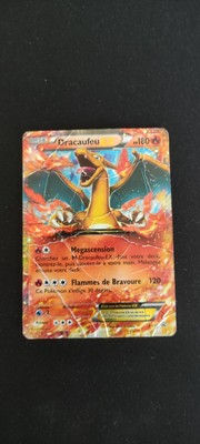 Carte Pokémon Dracaufeu Ex XY17 Promo Mauvais État