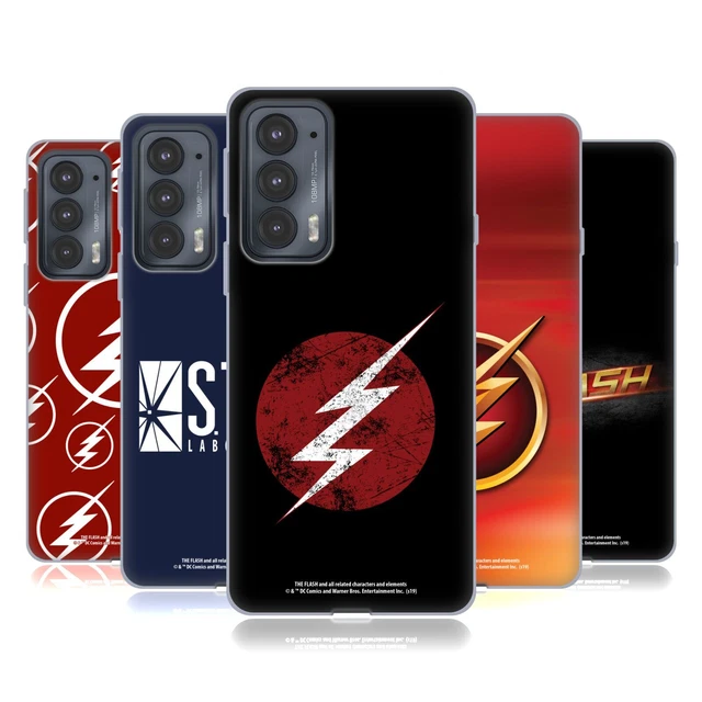 OFFICIAL THE FLASH Tv Series Logos Soft Gel Case For Motorola Phones 2