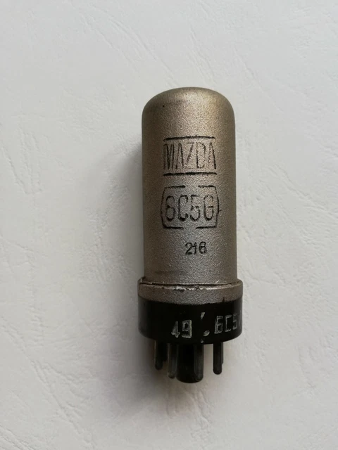 Lampe Vacuum Tube RCA 6C5 VT65 - NOS (New Old Stock) - Tube Neuf Vintage