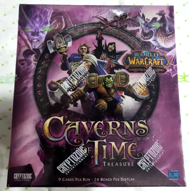 World of Warcraft WoW TCG Caverns of Time Treasure Pack DISPLAY BOX 24 Packs NEW