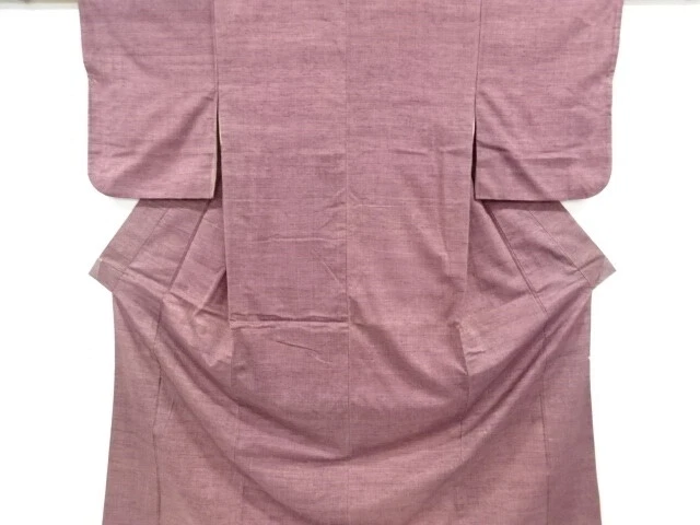 6245472: Japanese Kimono / Antique Kimono / Hand Woven Tsumugi