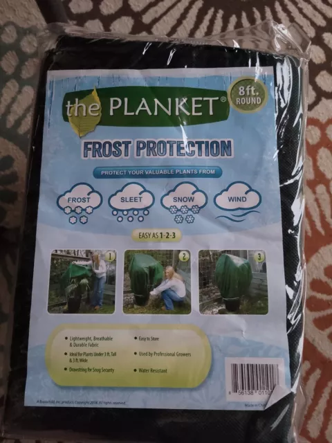 The Planket 8' Round Frost Protection From Sleet, Snow & Wind