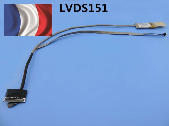 Câble LVDS 30 Pins Pour HP - Références 0G35LC011/G35LC021, Neuf