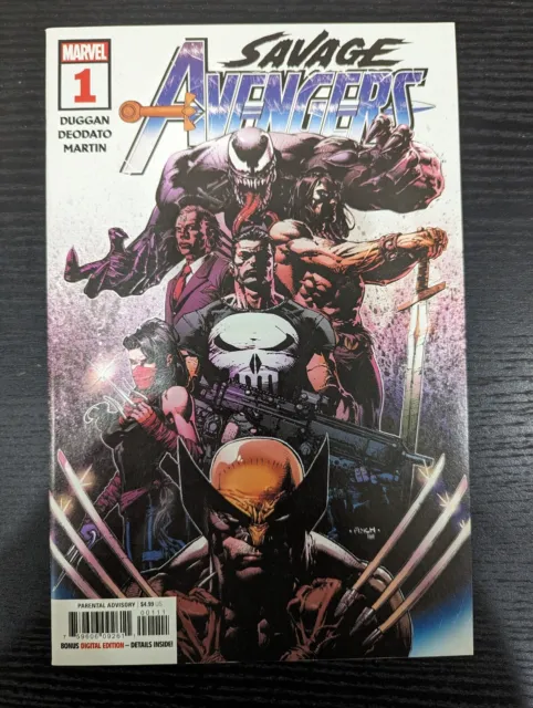 Savage Avengers #1 2019 Marvel Comics Venom Conan Wolverine Punisher