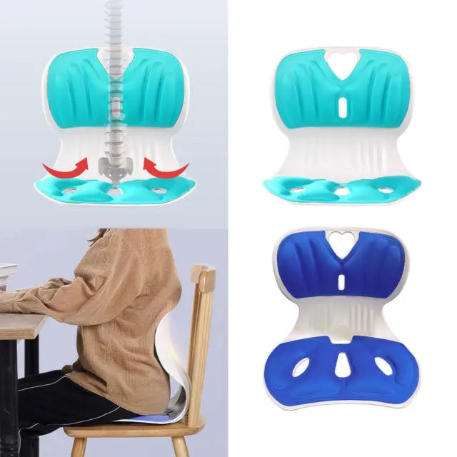 NEW Curble Chair Preschoolers Posture Corrector Blue & Gray