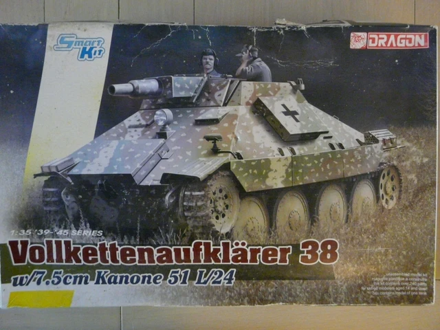 Maquette 1/35 DRAGON Ref 6290 Pz.Kpfw.38(t) Ausf.G w/Interior