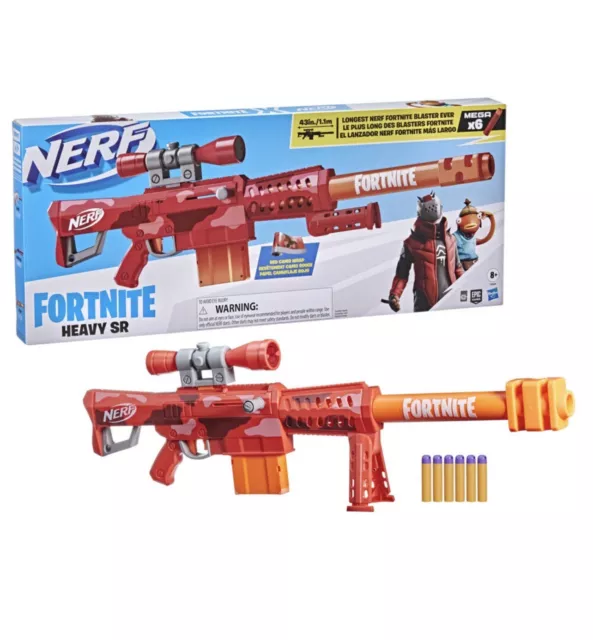 Nerf Fortnite Motorized AR Rippley Blaster Ages 8+ New Toy Game Gun Fire  Fight