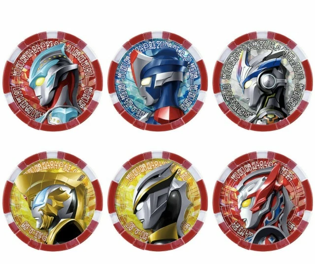 Ultraman Z DX Ultra Medal 6 Legend Set EX02: TV Final Forms Ginga Geed RB Taiga 