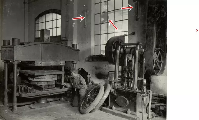 Historische Gusseisen Konsole Transmission Lagerbock 1900 Industriekultur