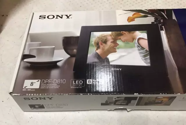 Sony DPF-D810 Digital Photo Frame - Sell for Charity