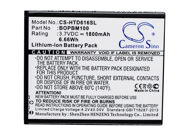 Batteria Batterij 1800mAh per HTC Desire D616H D616w V3 batteria
