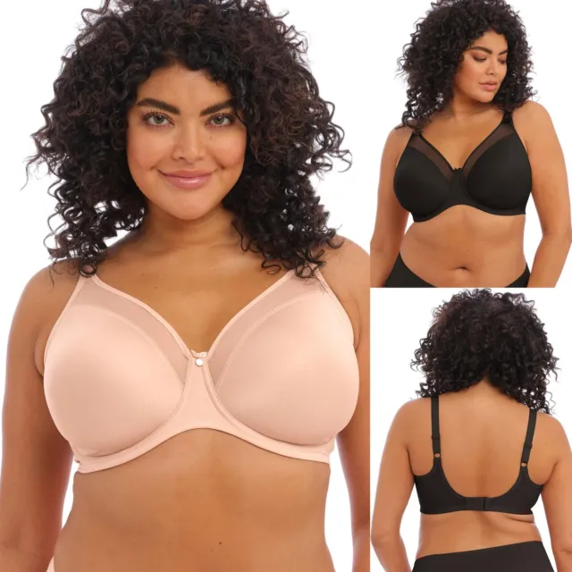 Elomi Smooth Bra Moulded Underwired 4301 Non-Padded Plus Size DD to J Cups