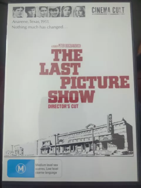 The Last Picture Show DVD Peter Bogdanovich CULT Jeff Bridges FREE POST