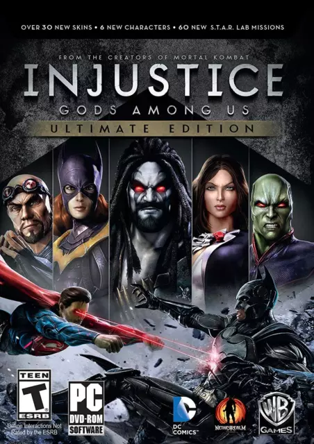 Injustice Gods Among Us Ultimate Edition Steam Game PC Cheap
