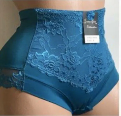 JENNIFER INTIMATES HIGH Waist Tummy Control Lace Shaper Panties