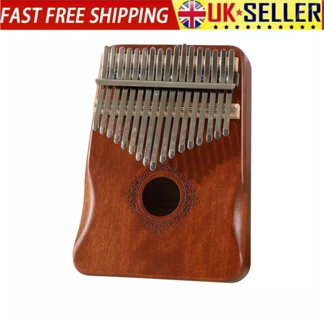 17 Keys Kalimba Thumb Piano Wood Body Musical Instruments For Kids Gifts UK Z8H8