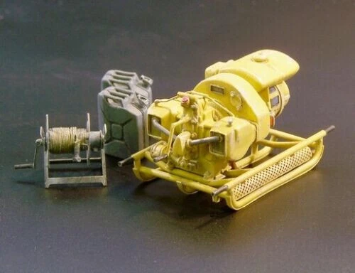 PLUS MODEL GERMAN power generator WWII Resin Parts Teile 1:35 Art. 421 ...