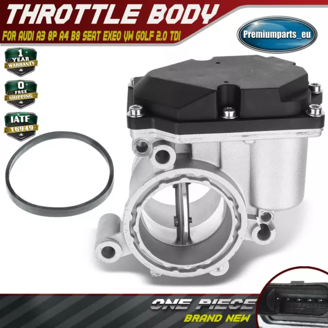 Throttle Body for Audi A3 8P A4 B8 Seat Exeo Skoda Octavia VW Golf Eos 2.0 TDI