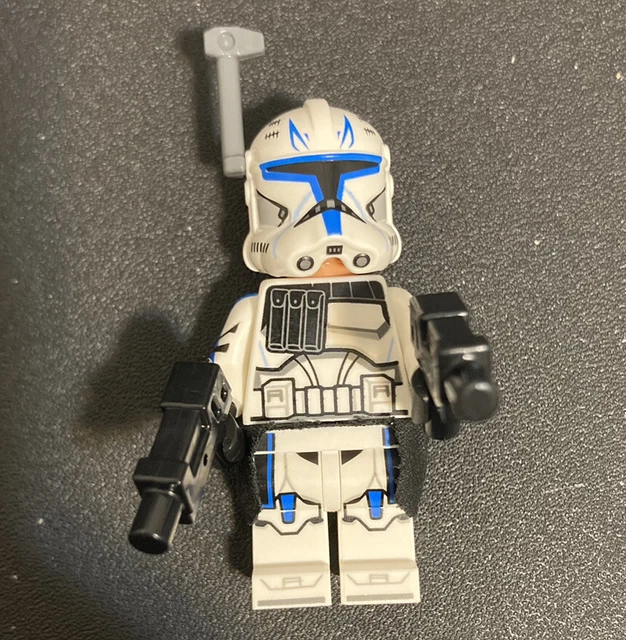 LEGO STAR WARS Phase 2 Captain Rex Minifigure With Genuine Lego Waste ...