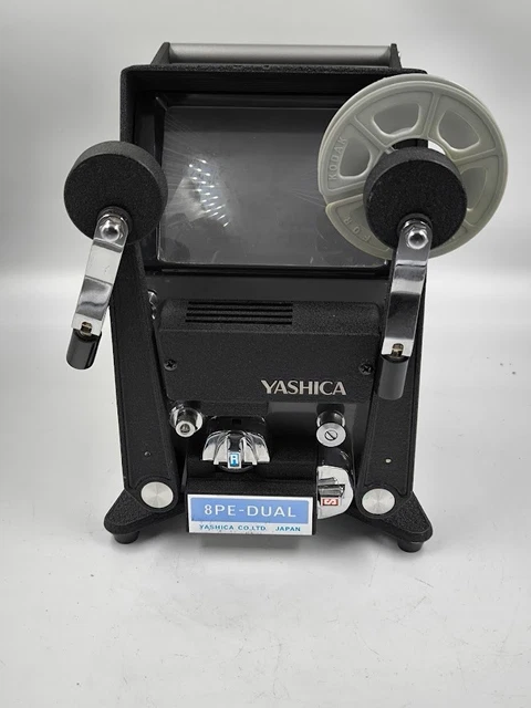 YASHICA 8PE-DUAL VISIONNEUSE De Film Pour Pièces, Signes D