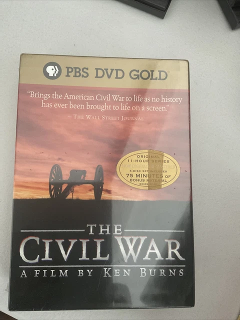 The Civil War “A Film by Ken Burns” (5-DVD Set) PBS Gold……….BRAND NEW & SEALED!