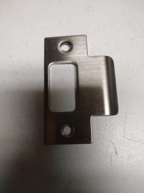 Strike plate, Stainless Steel, Satin, Chrome, Silver, Commercial