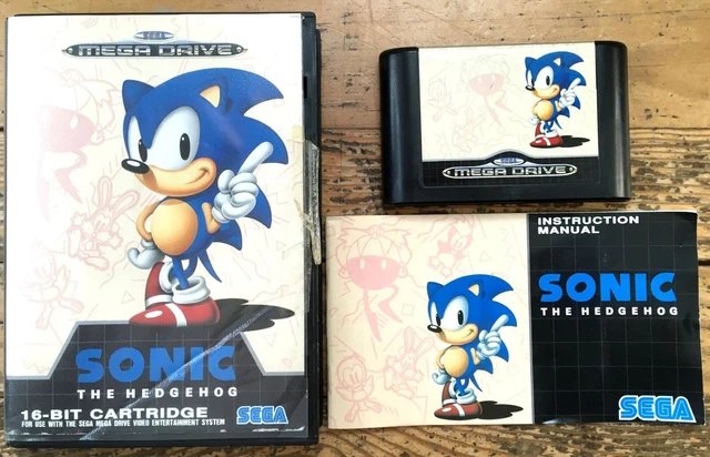 JEU SEGA MEGADRIVE Sonic The Hedgehog Spinball Complet avec notice PAL