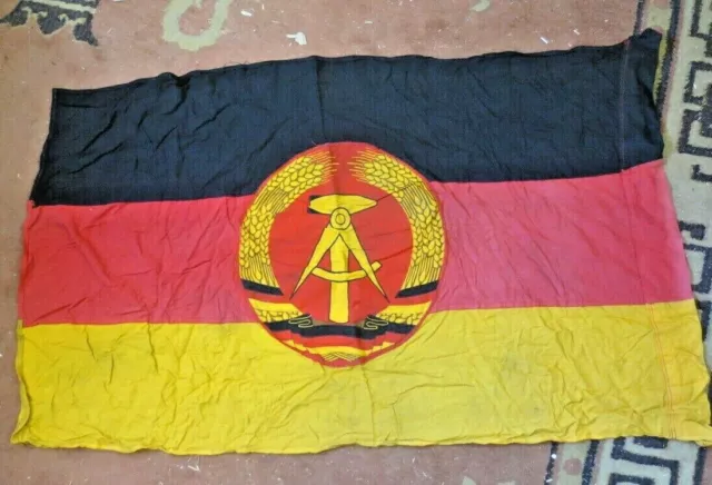 Flagge Fahne Deutschland Banner DDR Balkon Emblem Hissflagge Nationalfahne