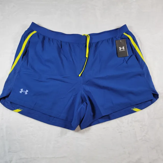 Under Armour Launch 5" Shorts Mens 3XL Run Walk Workout Lightweight Comfort Wear