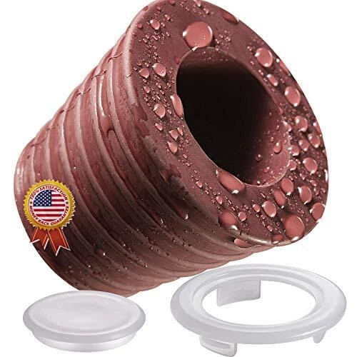 2 PCS Umbrella Cone Wedge and Table Umbrella Hole Ring and Cap Set for Outdoor