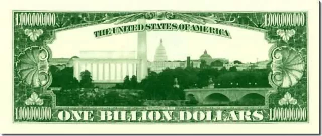 10 Billion Us Dollar Bills Fake Replica Notes Money Joke Novelty Birthday Gift 2