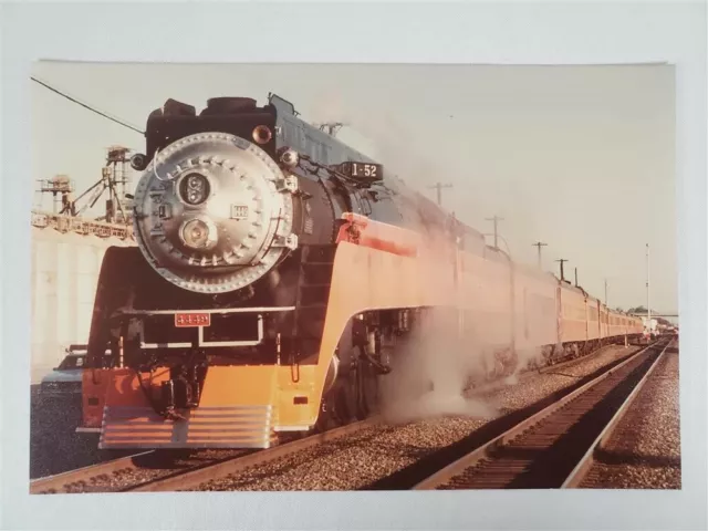 Southern Pacific DAYLIGHT 4449 Train Railroad 12x8 1984 Kodak Processed Photo #1