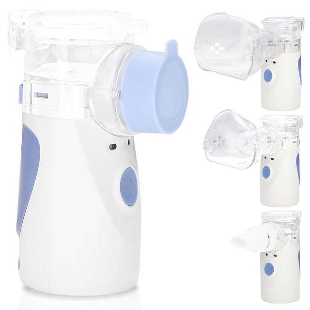 Inhalador nebulizador bronquitis inhalador de mano para adultos niños