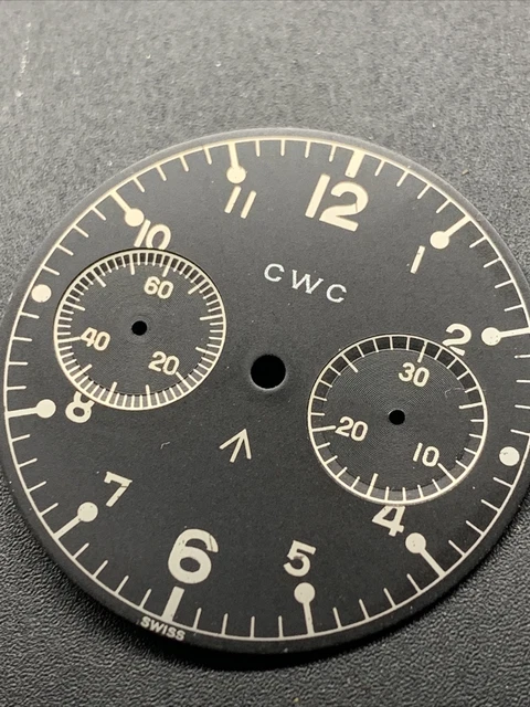 Cwc Chronograph 2003 NOS CWC RAF Chronograph Military Dial £299.00 - PicClick UK