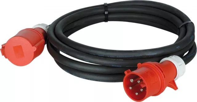 Showtec Extension Cable, 32A 415V, 5 x 6,0 mm²  5 m