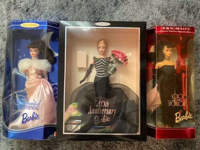 Lot of Barbies, 40th Anniversary, Solo, Enchanted Evening