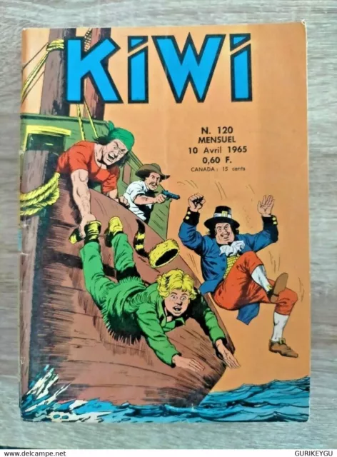 bd KIWI n° 120 le petit trappeur 10/06/19765 LUG TTBE ZAGOR