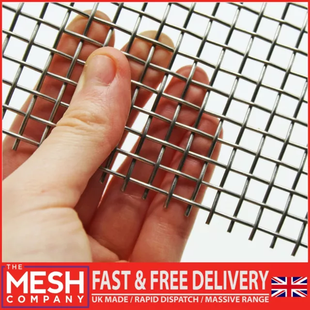 Heavy Duty (4LPI x 1.6mm Wire = 4.75mm Hole) SS304 Grade Woven Wire Mesh 3