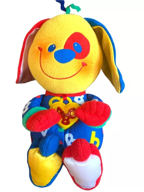 Vintage 1999 Fisher Price Talking Puppy Dog Plush ABC Learning Plush Stuffed